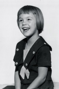 Lori Timney at age of 4.